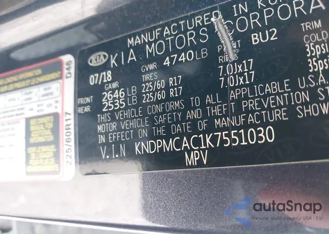 2019 Kia Sportage Lx from USA, damaged, VIN KNDPMCAC1K7551030